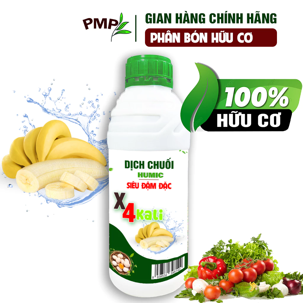 Humic banana extract PMP X4 (natural potassium)